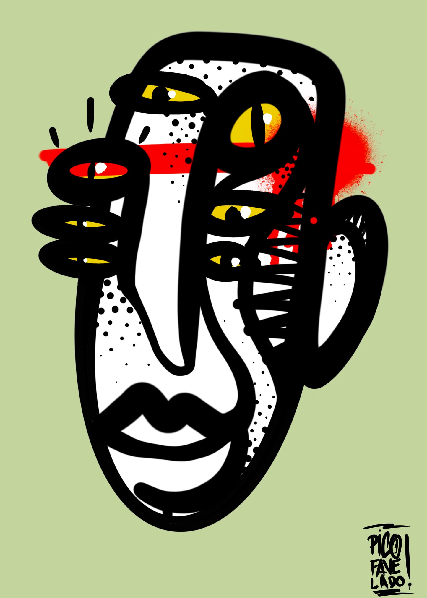 Man eye's