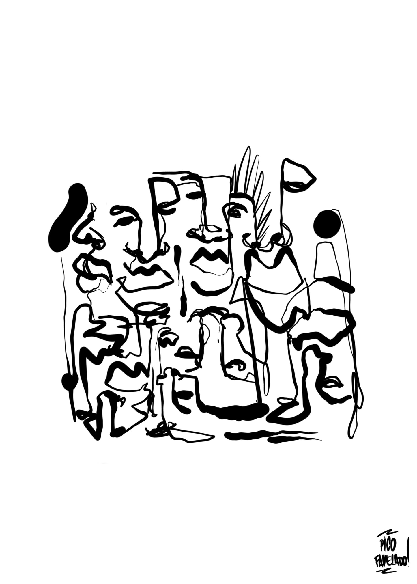Many faces